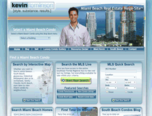 Tablet Screenshot of kevintomlinson.com